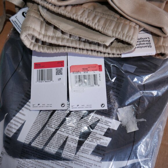 Nike Club Fleece Men's Sweatsuit 2 PC Matching NSW Fleece Tracksuit Size L, XL - Picture 12 of 13